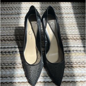 Jessica Simpson Pylise Rhinestone Heels